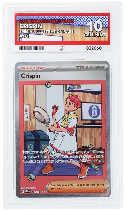 ACE 10 - Crispin - 171/131 - Prismatic Evolutions - Pokemon