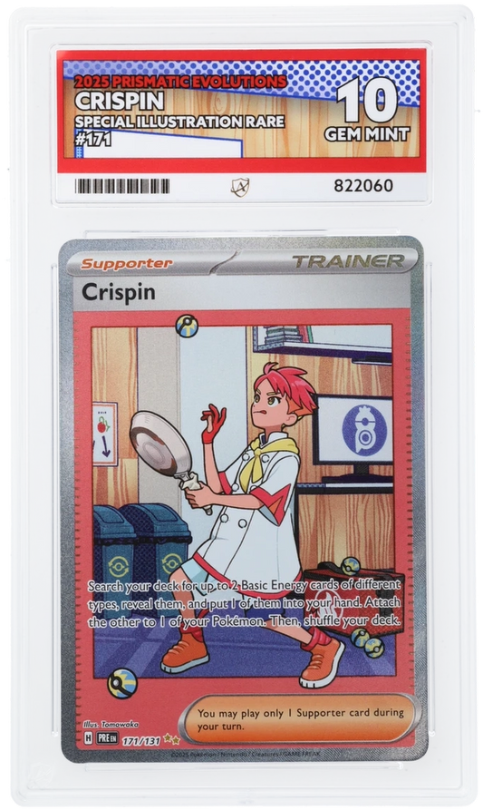 ACE 10 - Crispin - 171/131 - Prismatic Evolutions - Pokemon