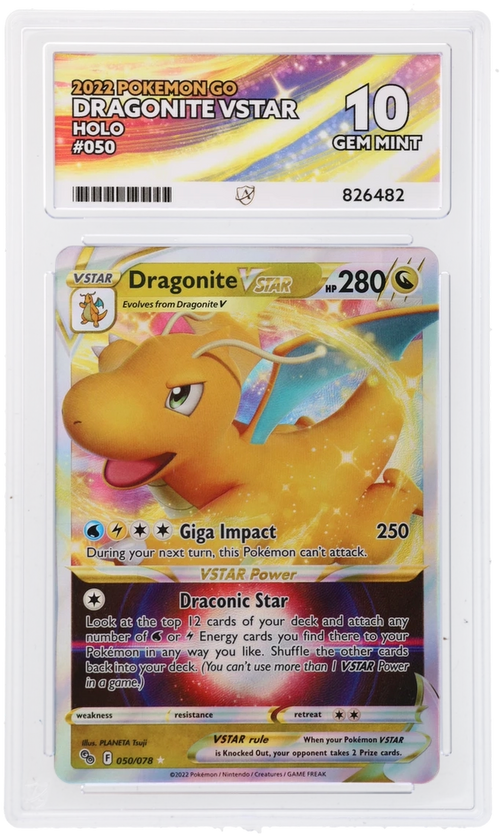 ACE 10 - Dragonite VSTAR - 050/078 - Pokemon GO - Pokemon