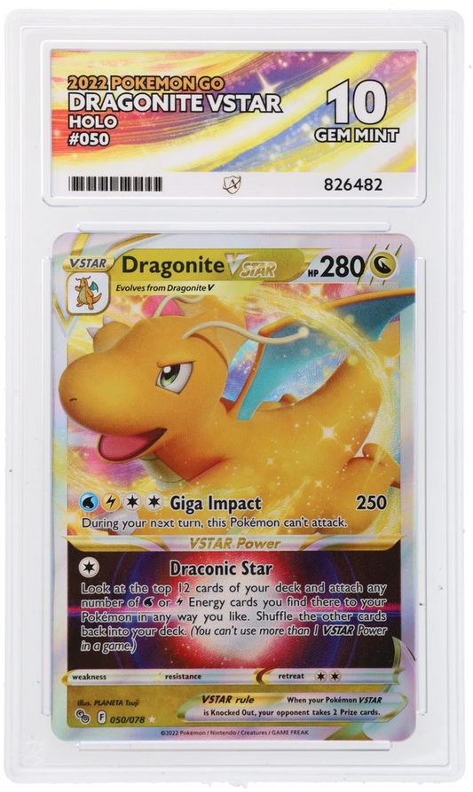 ACE 10 - Dragonite VSTAR - 050/078 - Pokemon GO - Pokemon