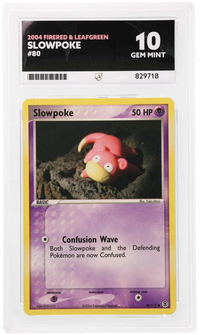 ACE 10 - Slowpoke - 80/112 - FireRed & LeafGreen - Pokemon - front