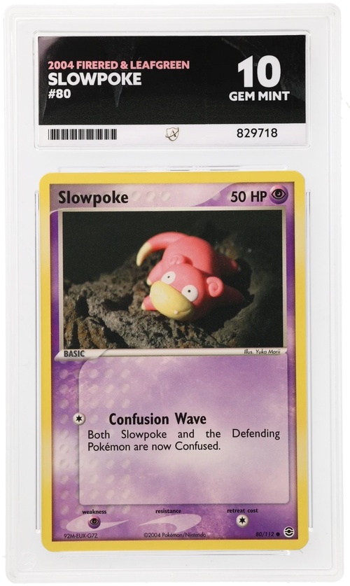 ACE 10 - Slowpoke - 80/112 - FireRed & LeafGreen - Pokemon - front