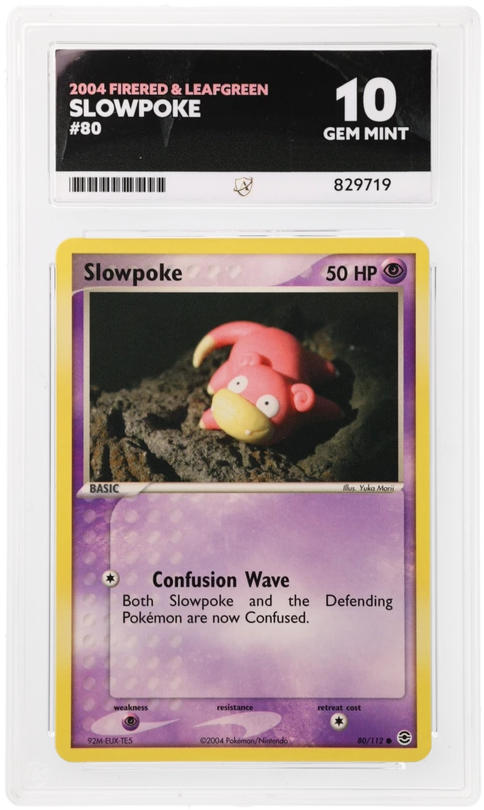ACE 10 - Slowpoke - 80/112 - FireRed & LeafGreen - Pokemon - front