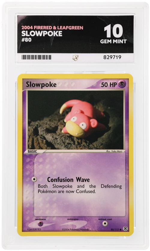 ACE 10 - Slowpoke - 80/112 - FireRed & LeafGreen - Pokemon - front