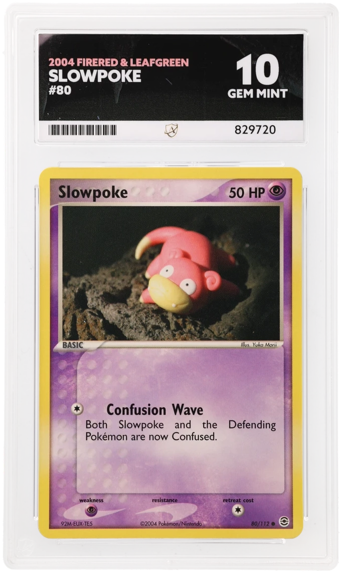 ACE 10 - Slowpoke - 80/112 - FireRed & LeafGreen - Pokemon - front