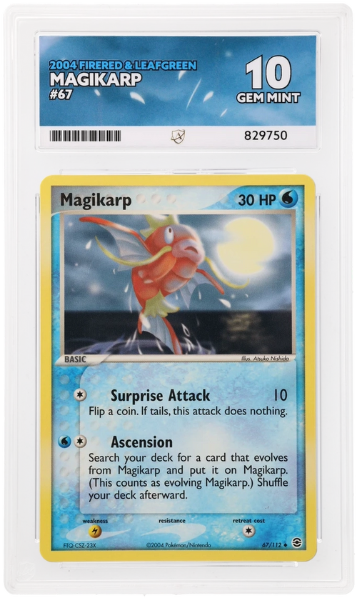 ACE 10 - Magikarp - 67/112 - FireRed & LeafGreen - Pokemon - front