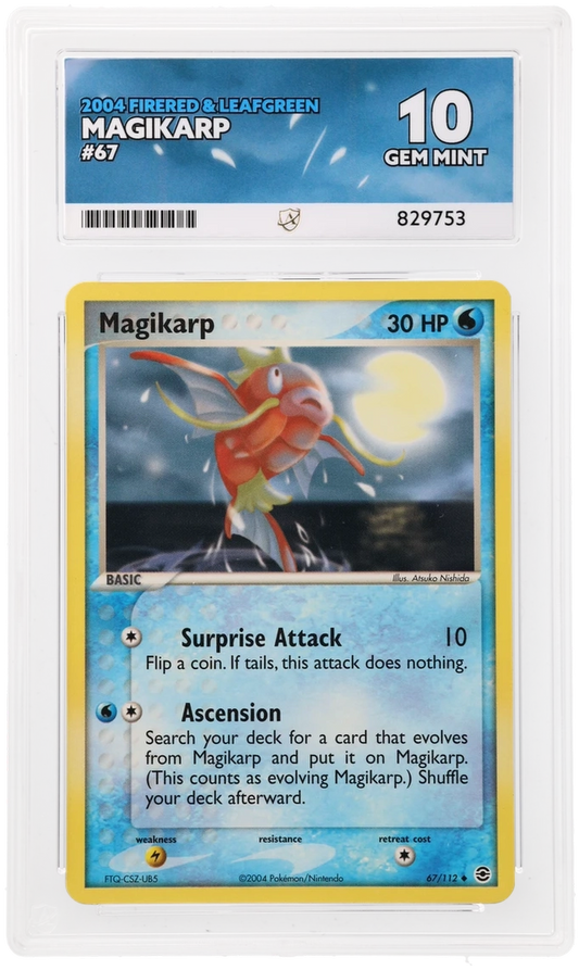 ACE 10 - Magikarp - 67/112 - FireRed & LeafGreen - Pokemon - front