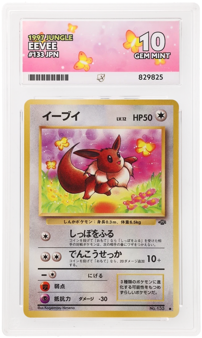 ACE 10 - Eevee - 133 - Jungle - Pokemon - front