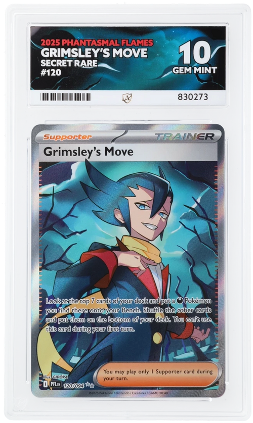 ACE 10 - Grimsley's Move - 120/094 - Phantasmal Flames - Pokemon