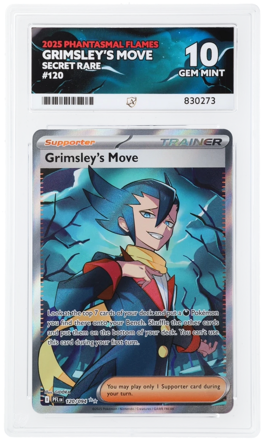 ACE 10 - Grimsley's Move - 120/094 - Phantasmal Flames - Pokemon