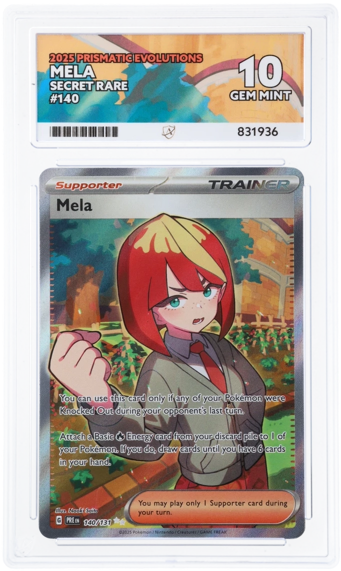 ACE 10 - Mela - 140/131 - Prismatic Evolutions - Pokemon