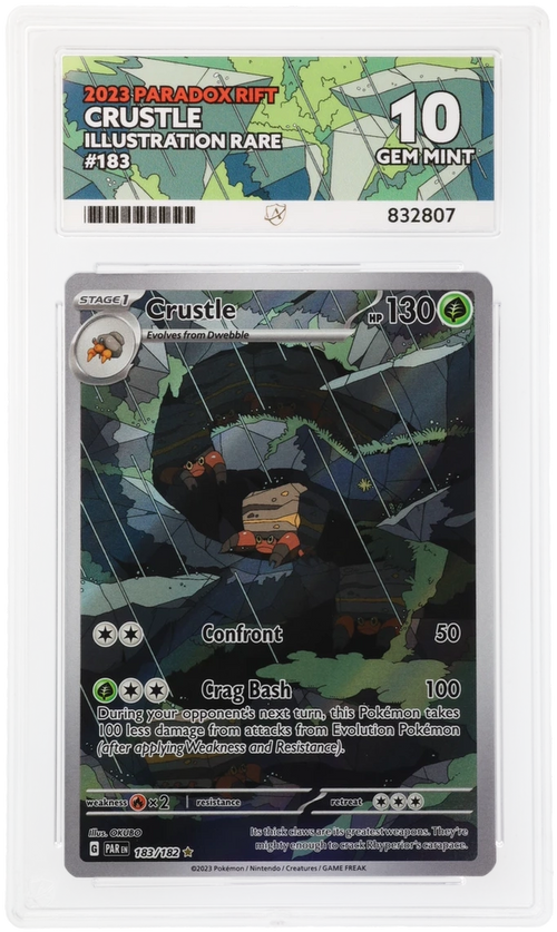 ACE 10 - Crustle - 183/182 - Paradox Rift - Pokemon