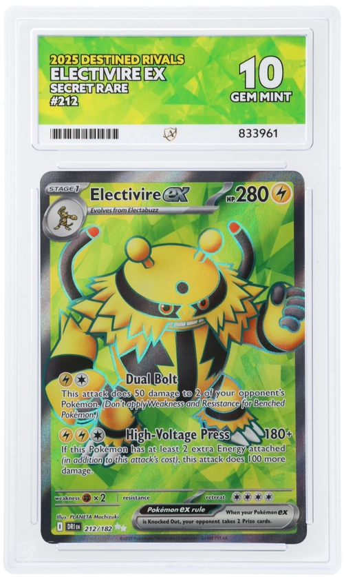 ACE 10 - Electivire ex - 212/182 - Destined Rivals - Pokemon