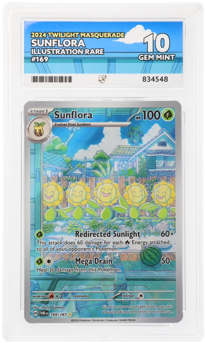 ACE 10 - Sunflora - 169/167 - Twilight Masquerade - Pokemon