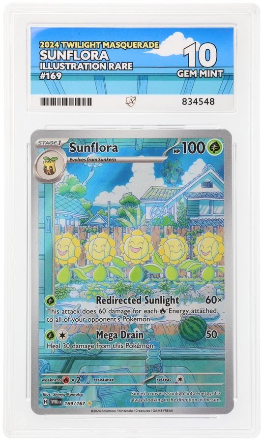 ACE 10 - Sunflora - 169/167 - Twilight Masquerade - Pokemon