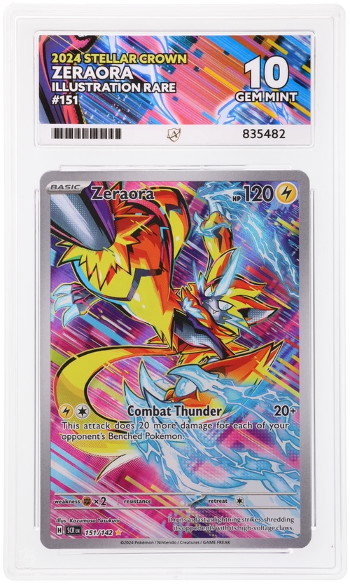 ACE 10 - Zeraora - 151/142 - Stellar Crown - Pokemon
