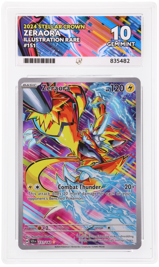 ACE 10 - Zeraora - 151/142 - Stellar Crown - Pokemon