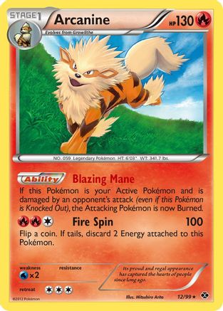 Arcanine (12) 12/99 - Next Destinies