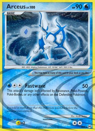 Arceus (AR4) AR4/99 - Arceus Holofoil