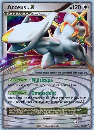Arceus LV.X - DP53 DP53/56 - Diamond and Pearl Promos Holofoil