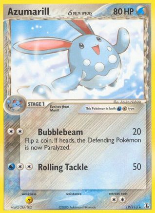Azumarill (Delta Species) 19/113 - Delta Species