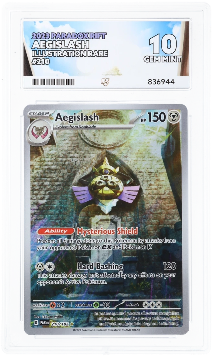 ACE 10 - Aegislash - 210/182 - Paradox Rift - Pokemon