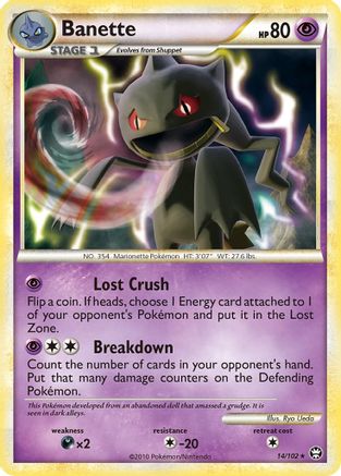 Banette 14/102 - Triumphant Reverse Holofoil