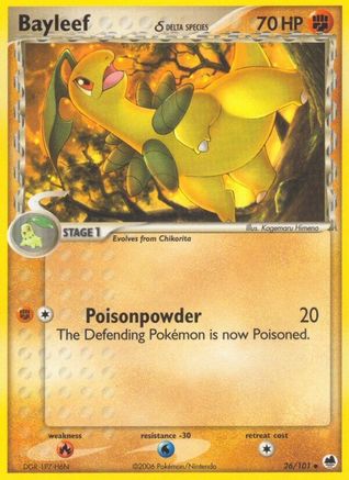 Bayleef (Delta Species) 26/101 - Dragon Frontiers
