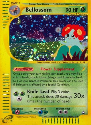 Bellossom (H5) H5/147 - Aquapolis Holofoil