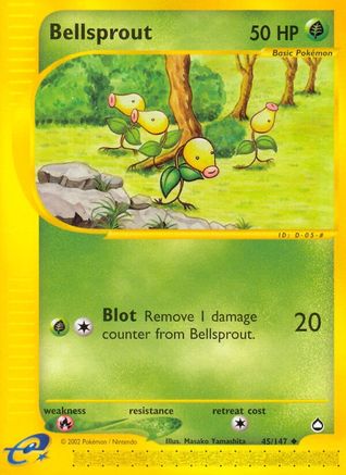 Bellsprout (45) 45/147 - Aquapolis