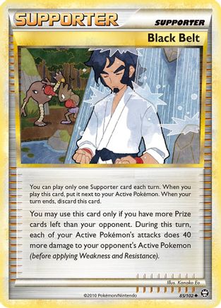 Black Belt 85/102 - Triumphant Reverse Holofoil