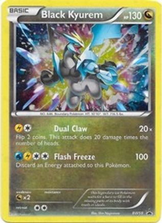 Black Kyurem - BW58 BW58/101 - Black and White Promos Holofoil