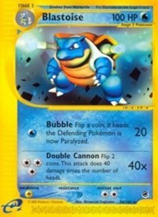 Blastoise (36) 36/165 - Expedition Reverse Holofoil