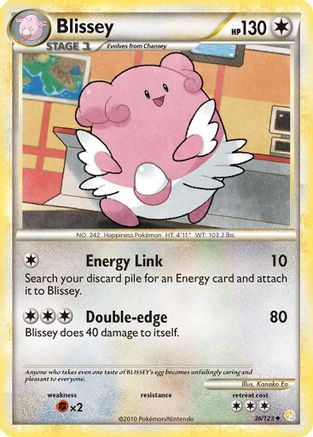 Blissey 36/123 - HeartGold SoulSilver