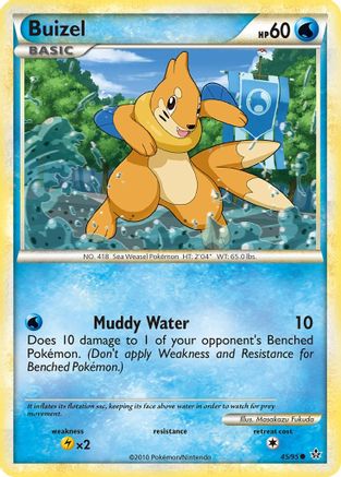 Buizel 45/95 - Unleashed Reverse Holofoil