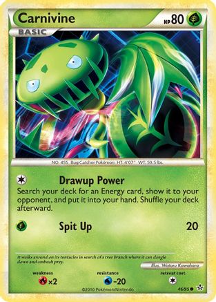 Carnivine 46/95 - Unleashed Reverse Holofoil