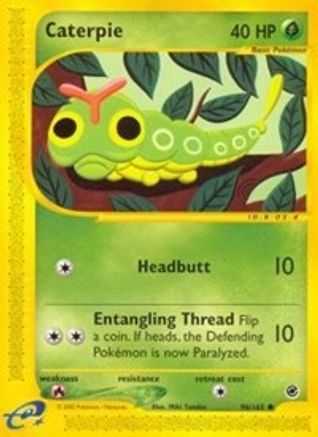 Caterpie 96/165 - Expedition Reverse Holofoil