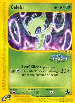 Celebi 50/53 - WoTC Promo