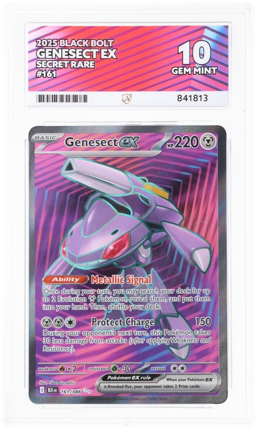 ACE 10 - Genesect ex - 161/086 - Black Bolt - Pokemon