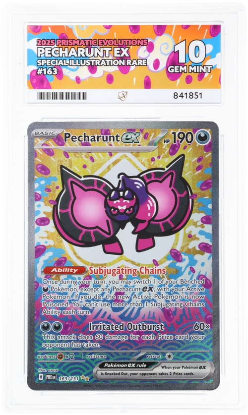 ACE 10 - Pecharunt ex - 163/131 - Prismatic Evolutions - Pokemon