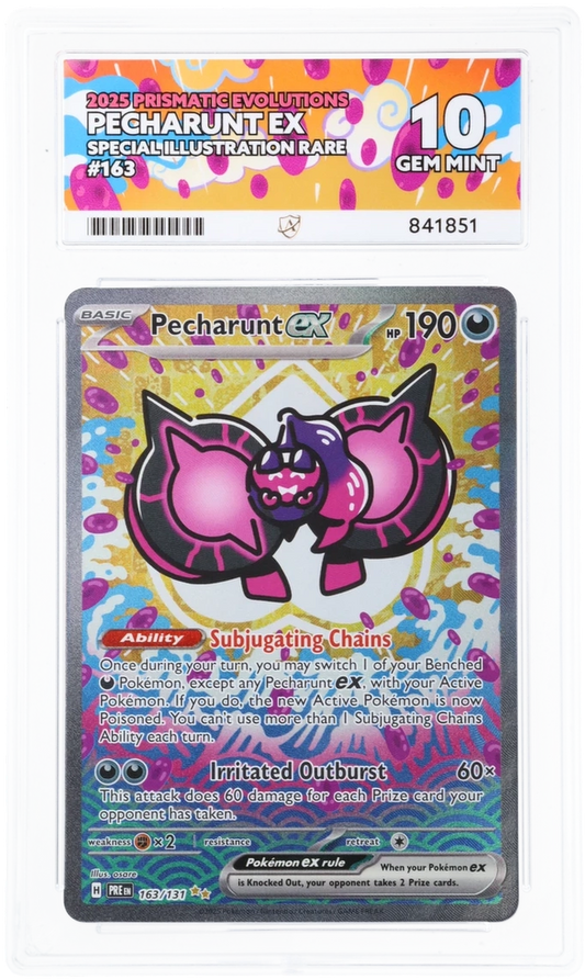 ACE 10 - Pecharunt ex - 163/131 - Prismatic Evolutions - Pokemon