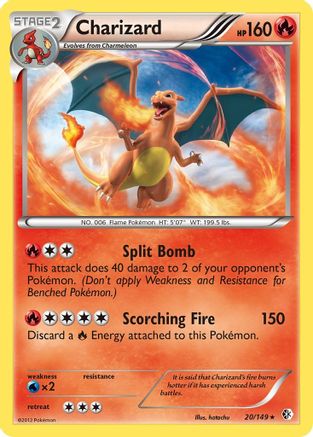 Charizard 20/149 - Boundaries Crossed Reverse Holofoil