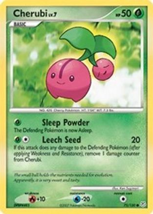 Cherubi 75/130 - Diamond and Pearl Reverse Holofoil