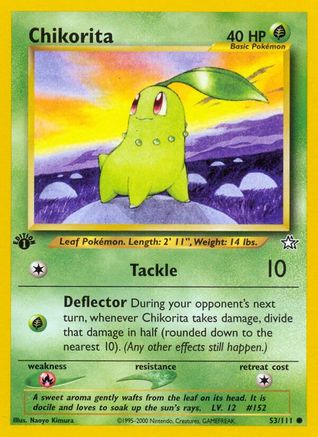 Chikorita (53) 53/111 - Neo Genesis Unlimited