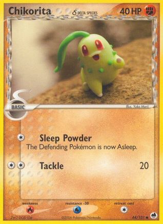 Chikorita (Delta Species) 44/101 - Dragon Frontiers