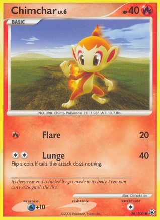 Chimchar (56) 56/100 - Majestic Dawn
