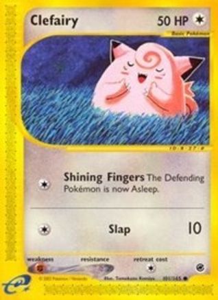 Clefairy 101/165 - Expedition Reverse Holofoil