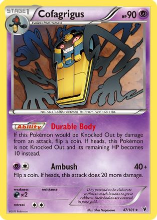 Cofagrigus (47) 47/101 - Noble Victories