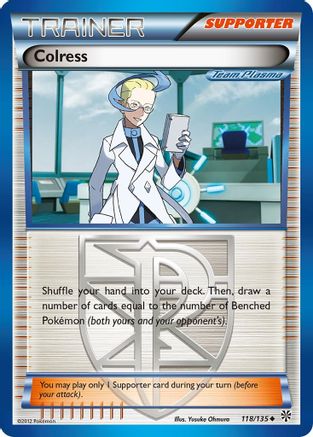 Colress (Team Plasma) 118/135 - Plasma Storm