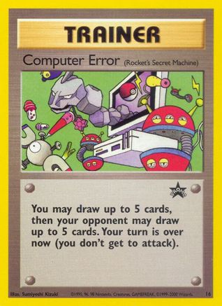 Computer Error (Rocket's Secret Machine) 16/53 - WoTC Promo
